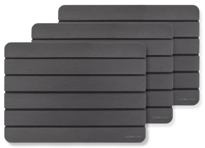 LUXX ONE™ Stone Mat 3 Pack (Gray)